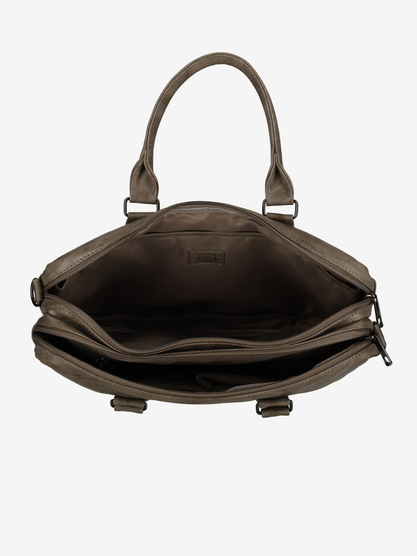 Enrico Benetti Enrico Benetti Rotterdam 15-palčna torba za prenosni računalnik srednje taupe