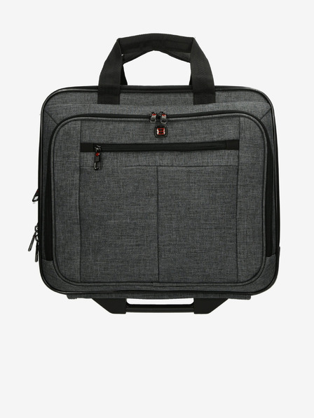 Enrico Benetti Enrico Benetti Frankfurtski voziček za prenosni računalnik 24 l siva