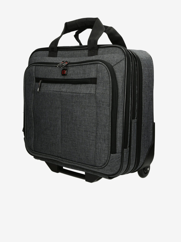 Enrico Benetti Enrico Benetti Frankfurtski voziček za prenosni računalnik 24 l siva