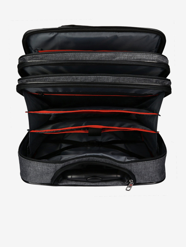 Enrico Benetti Enrico Benetti Frankfurtski voziček za prenosni računalnik 24 l siva