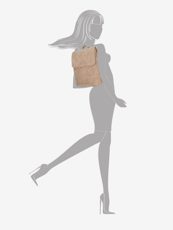 Enrico Benetti Enrico Benetti Dynthe nahrbtnik mehka roza