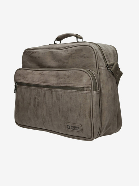 Enrico Benetti Enrico Benetti Rotterdam 15" torba za prenosni računalnik 20 l srednje velika taupe