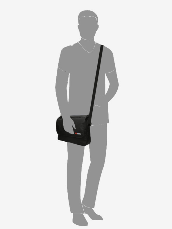 Enrico Benetti Enrico Benetti Amsterdam Torba za ramo črna