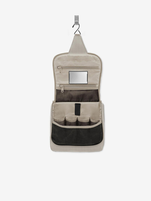 Reisenthel Bež Reisenthel Ženska toaletna torbica s ribjo kostjo Peščena