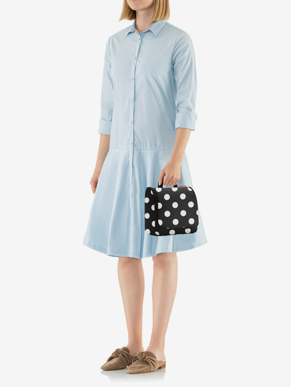 Reisenthel Black Reisenthel Ženska toaletna torbica Dots White