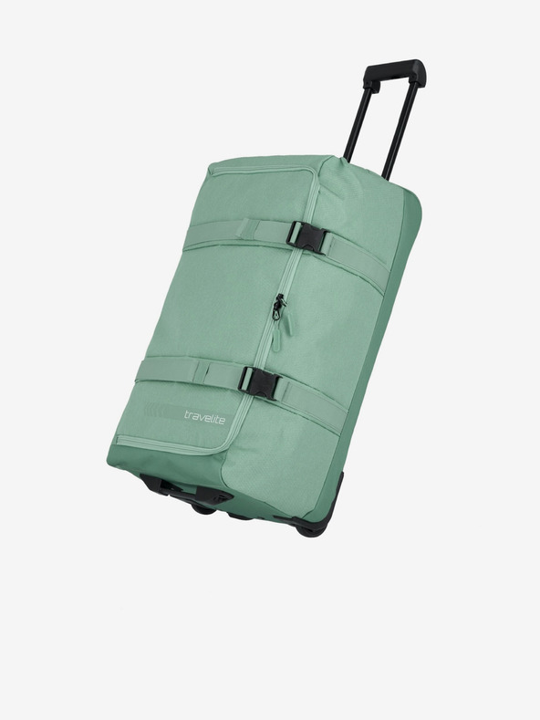 Travelite Mentolna potovalna torba Travelite Kick Off Wheeled Duffle L Sage