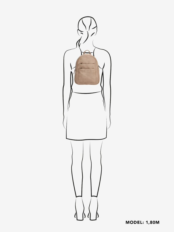 Beagles Nahrbtnik Beagles Murcia nahrbtnik 2 l Taupe