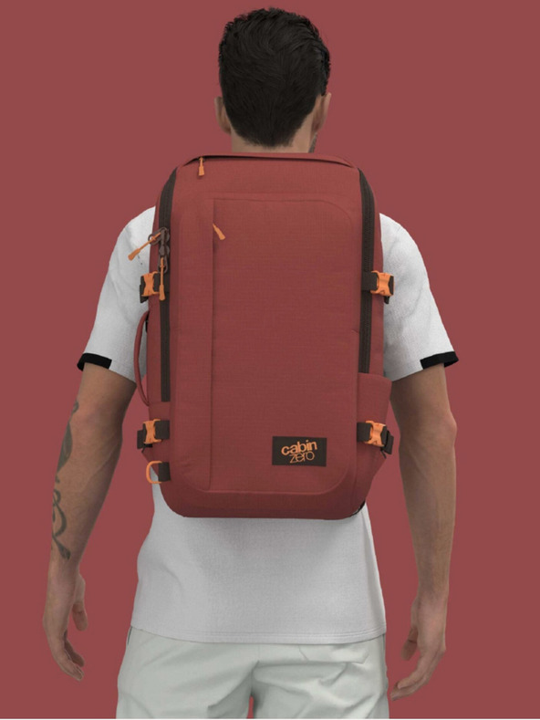 CabinZero Nahrbtnik CabinZero Adv 32L Sangria red