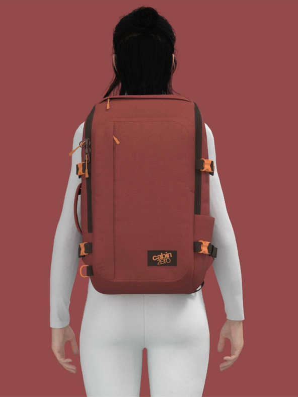 CabinZero Nahrbtnik CabinZero Adv 32L Sangria red