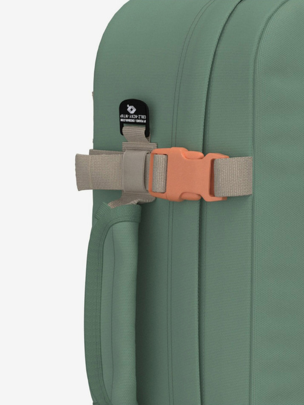 CabinZero Zeleni ženski nahrbtnik CabinZero Classic 44L Sage forest