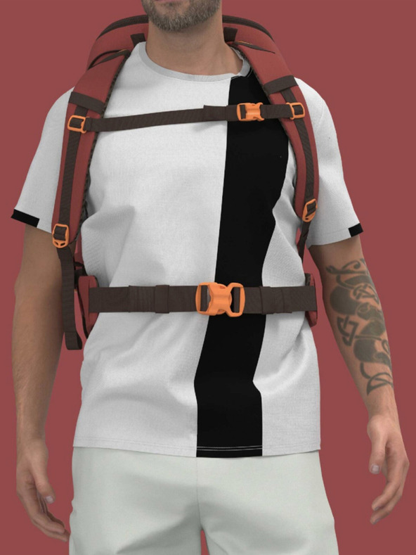 CabinZero Nahrbtnik CabinZero Adv 42L Sangria red