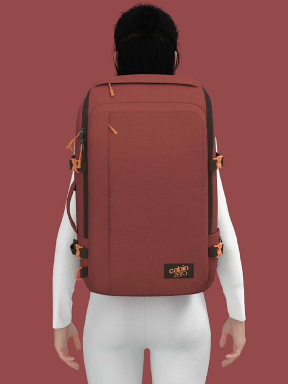 CabinZero Nahrbtnik CabinZero Adv 42L Sangria red