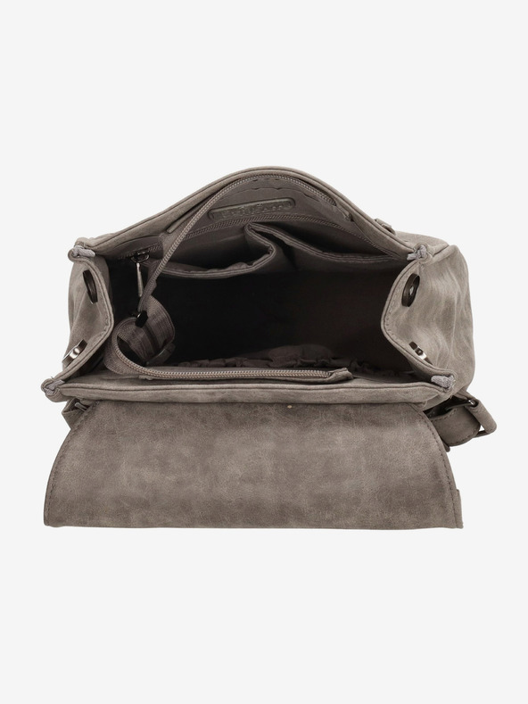 Enrico Benetti Nahrbtnik Enrico Benetti Amy 8 l srednje sive barve