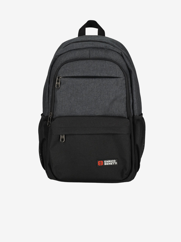 Enrico Benetti Nahrbtnik Enrico Benetti Hamburg Nahrbtnik za prenosni računalnik 23 l Siva