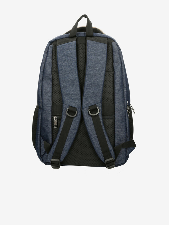 Enrico Benetti Nahrbtnik Enrico Benetti Munich 17" nahrbtnik za prenosni računalnik modre barve