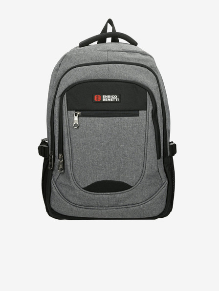 Enrico Benetti Nahrbtnik Enrico Benetti Hamburg Notebook Backpack 35,5 l svetlo siva