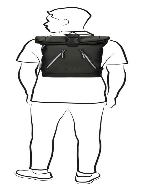 Enrico Benetti Bergen 56002 Black Nahrbtnik