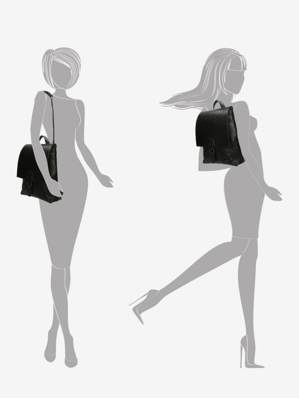 Enrico Benetti Nahrbtnik Enrico Benetti Caen 66612 Black