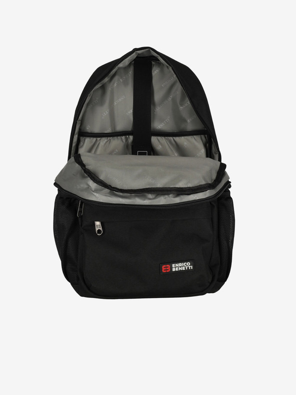 Enrico Benetti Nahrbtnik Enrico Benetti Hamburg Nahrbtnik za prenosni računalnik 23 l črna