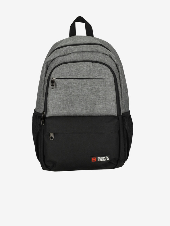 Enrico Benetti Nahrbtnik Enrico Benetti Hamburg Notebook nahrbtnik 23 l svetlo siva