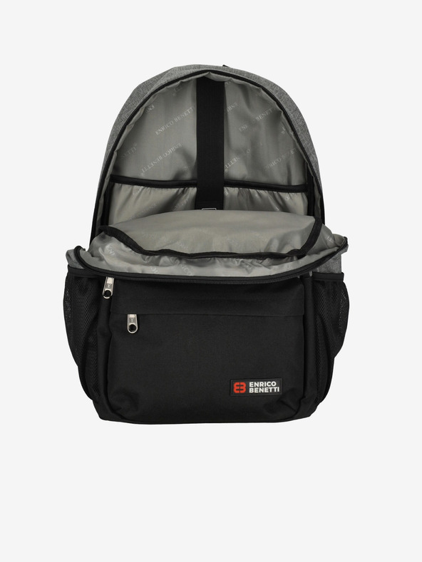 Enrico Benetti Nahrbtnik Enrico Benetti Hamburg Notebook nahrbtnik 23 l svetlo siva