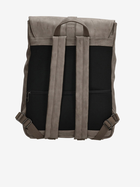 Enrico Benetti Nahrbtnik Enrico Benetti Rotterdam 17" nahrbtnik za prenosni računalnik Medium Taupe