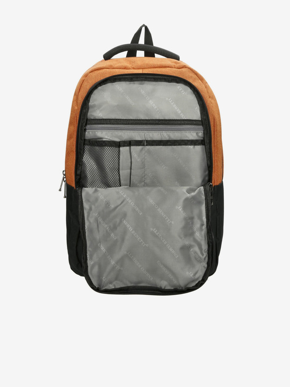 Enrico Benetti Nahrbtnik Enrico Benetti Hamburg 15-palčni nahrbtnik za prenosne računalnike Rust