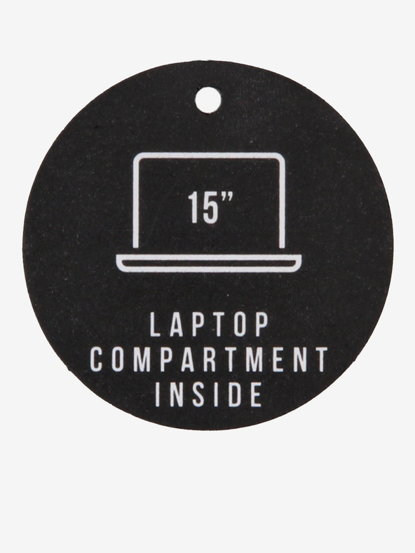 Enrico Benetti Rotterdam 15" Notebook Backpack 15 l Black Nahrbtnik