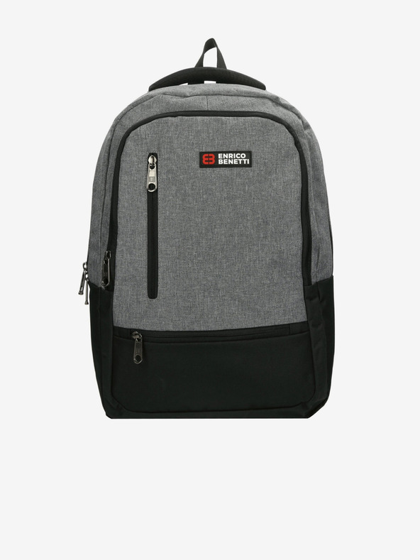 Enrico Benetti Nahrbtnik Enrico Benetti Hamburg 15" nahrbtnik za prenosni računalnik svetlo siva