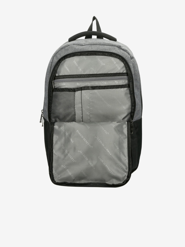 Enrico Benetti Nahrbtnik Enrico Benetti Hamburg 15" nahrbtnik za prenosni računalnik svetlo siva