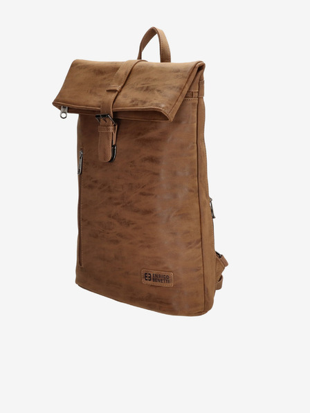 Enrico Benetti Nahrbtnik Enrico Benetti Rotterdam 15" nahrbtnik za prenosni računalnik 15 l Camel