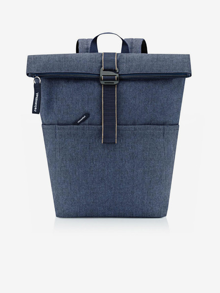 Reisenthel Reisenthel nahrbtnik Rolltop Herringbone Temno modra