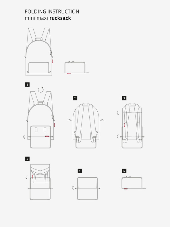 Reisenthel Nahrbtnik Reisenthel Mini Maxi Rucksack Black Polka Dot White