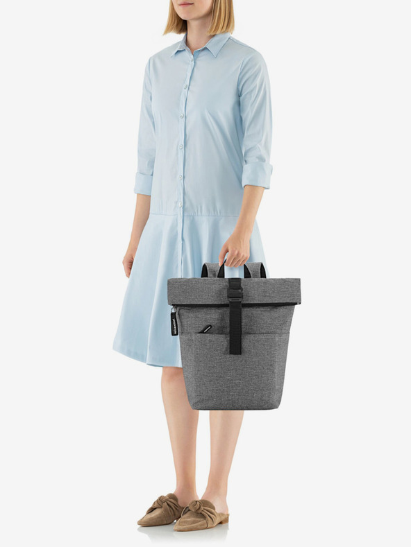 Reisenthel Reisenthel Rolltop nahrbtnik Twist Silver