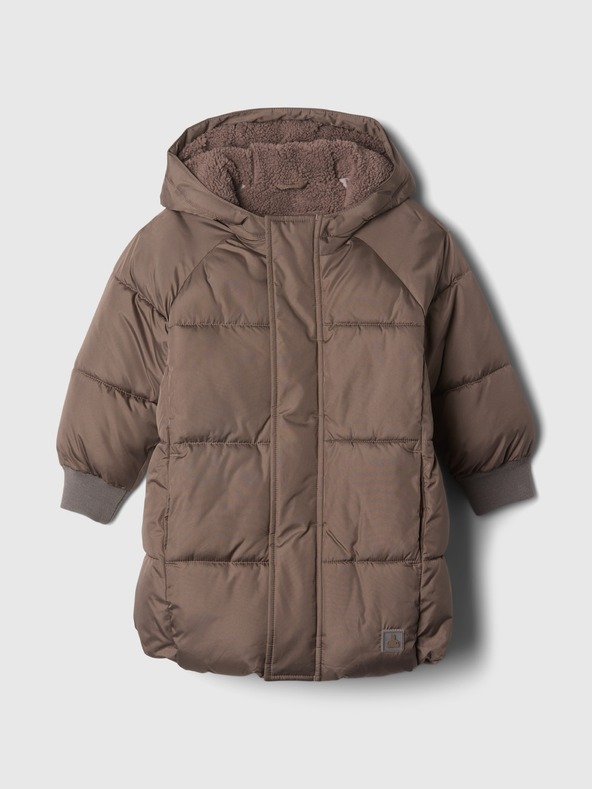 GAP Detská prešívaná nepremokavá parka PrimaLoft®
