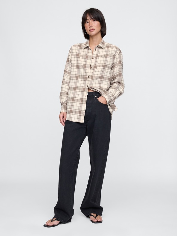 GAP Oversized flanelasta srajca Big Shirt GAP