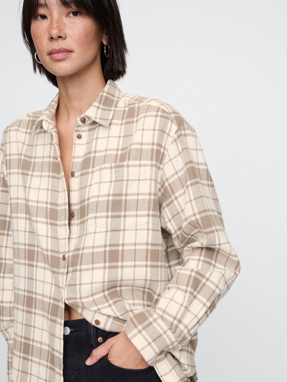 GAP Oversized flanelasta srajca Big Shirt GAP