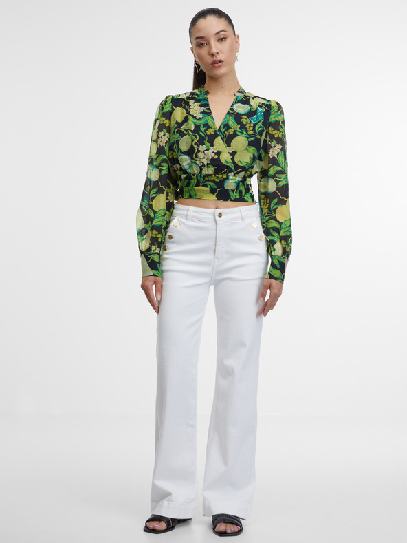 Orsay Bele ženske široke kavbojke ORSAY