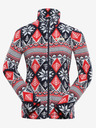 ALPINE PRO Ženska rdeče-modra majica Supratherm Alpine Pro Eflina
