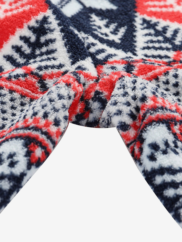 ALPINE PRO Ženska rdeče-modra majica Supratherm Alpine Pro Eflina