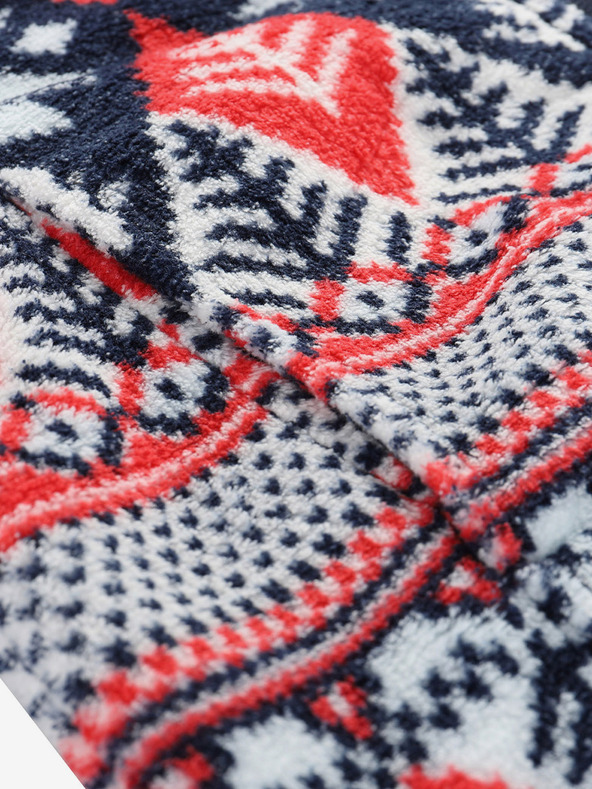 ALPINE PRO Ženska rdeče-modra majica Supratherm Alpine Pro Eflina