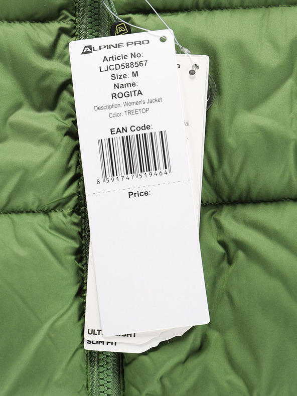 ALPINE PRO Ženska zimska puhovka z DWR ALPINE PRO Rogita