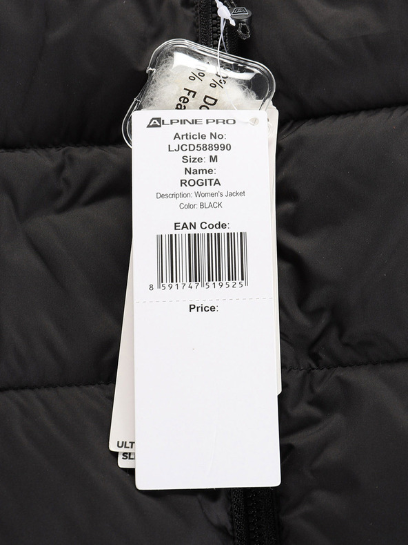 ALPINE PRO Ženska zimska puhovka z DWR ALPINE PRO Rogita