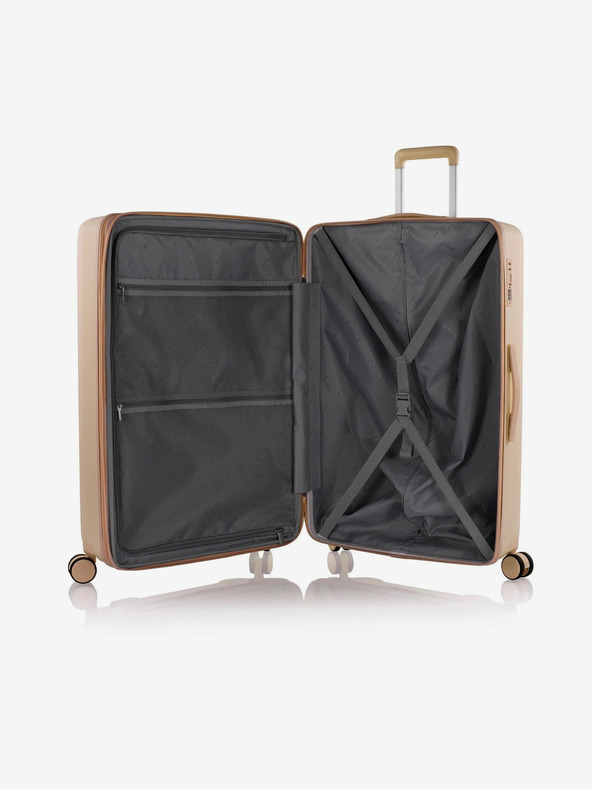 Heys Svetlo rjav potovalni kovček Heys Pastel L