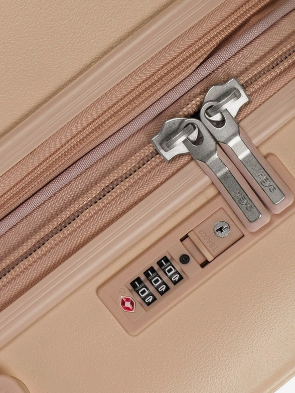 Heys Svetlo rjav potovalni kovček Heys Pastel L