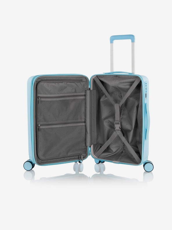 Heys Komplet treh potovalnih kovčkov v svetlo modri barvi Heys Pastel ( S+M+L )