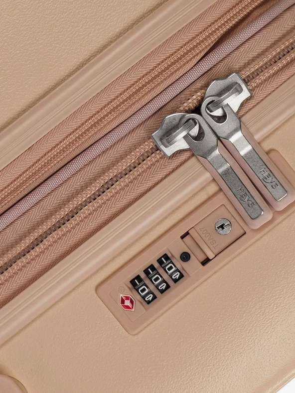 Heys Bež Heys Pastelni potovalni kovček S