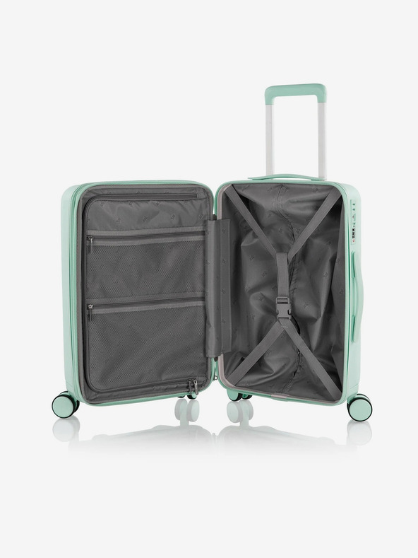 Heys Heys Pastelno svetlo zeleni potovalni kovček S