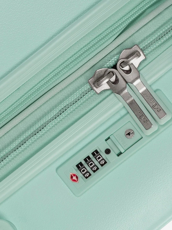 Heys Heys Pastelno svetlo zeleni potovalni kovček S