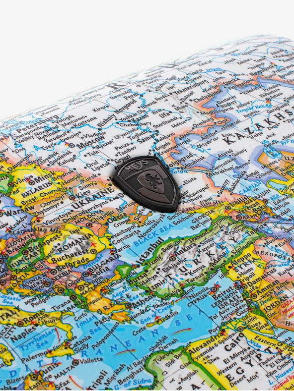 Heys Potovalni kovček z modrim vzorcem Heys Journey 3G S